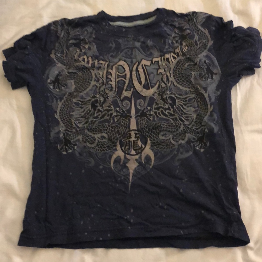 Navy Blue Design T-Shirt